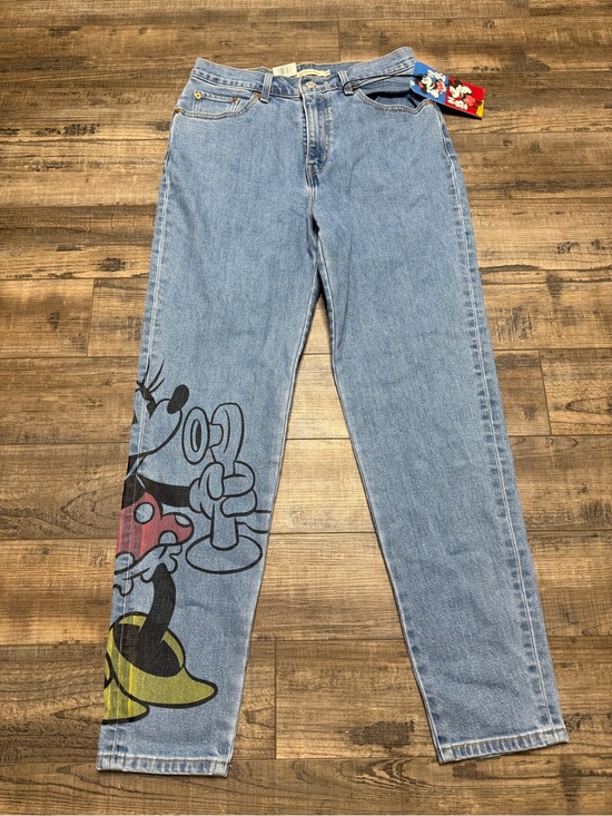 Disney Denim - Levi's X Disney Light Blue Denim Jeans Mickey Graphic Women's Size 29 X 30 NWT